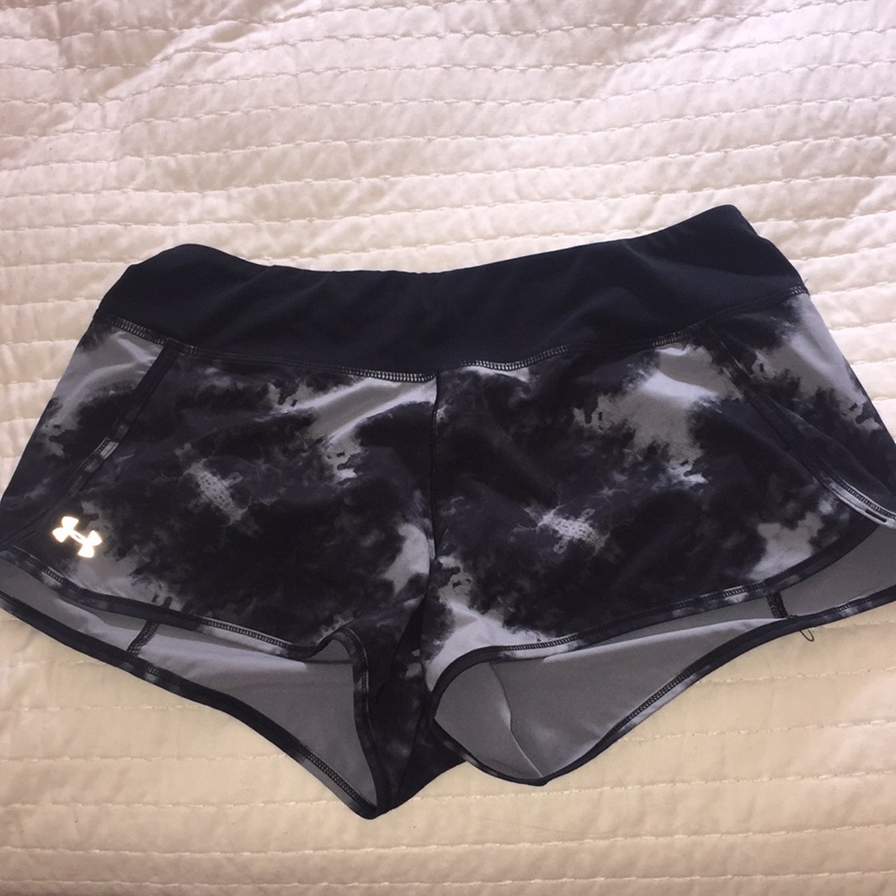 Black and grey UNDER ARMOR shorts